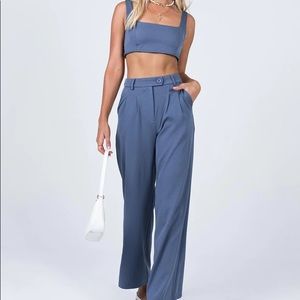 Princess Polly Huxley Set Blue